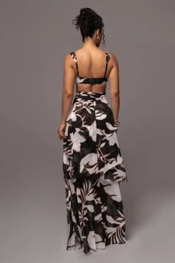 White Floral Printed Love Two-Piece Set -Lady Clothing Store PRODUCT JUL132023 CHIFFON 99