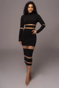 Noir The One Mock Neck Midi Dress -Lady Clothing Store PRODUCT JUL192023 AUGDROP1 119 3222f1fa 135d 4a57 a4cf eb5d8e7cd59f