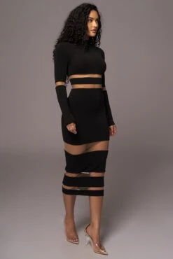 Noir The One Mock Neck Midi Dress -Lady Clothing Store PRODUCT JUL192023 AUGDROP1 121 f0e6b637 7cea 44f0 b825 1c0443ec14a0