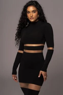 Noir The One Mock Neck Midi Dress -Lady Clothing Store PRODUCT JUL192023 AUGDROP1 125 a902645c 580d 45a0 ada3 5c4e678b5ec4