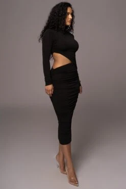 Noir Clear Skies Mock Neck Dress -Lady Clothing Store PRODUCT JUL192023 AUGDROP1 166