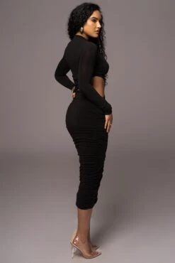 Noir Clear Skies Mock Neck Dress -Lady Clothing Store PRODUCT JUL192023 AUGDROP1 167