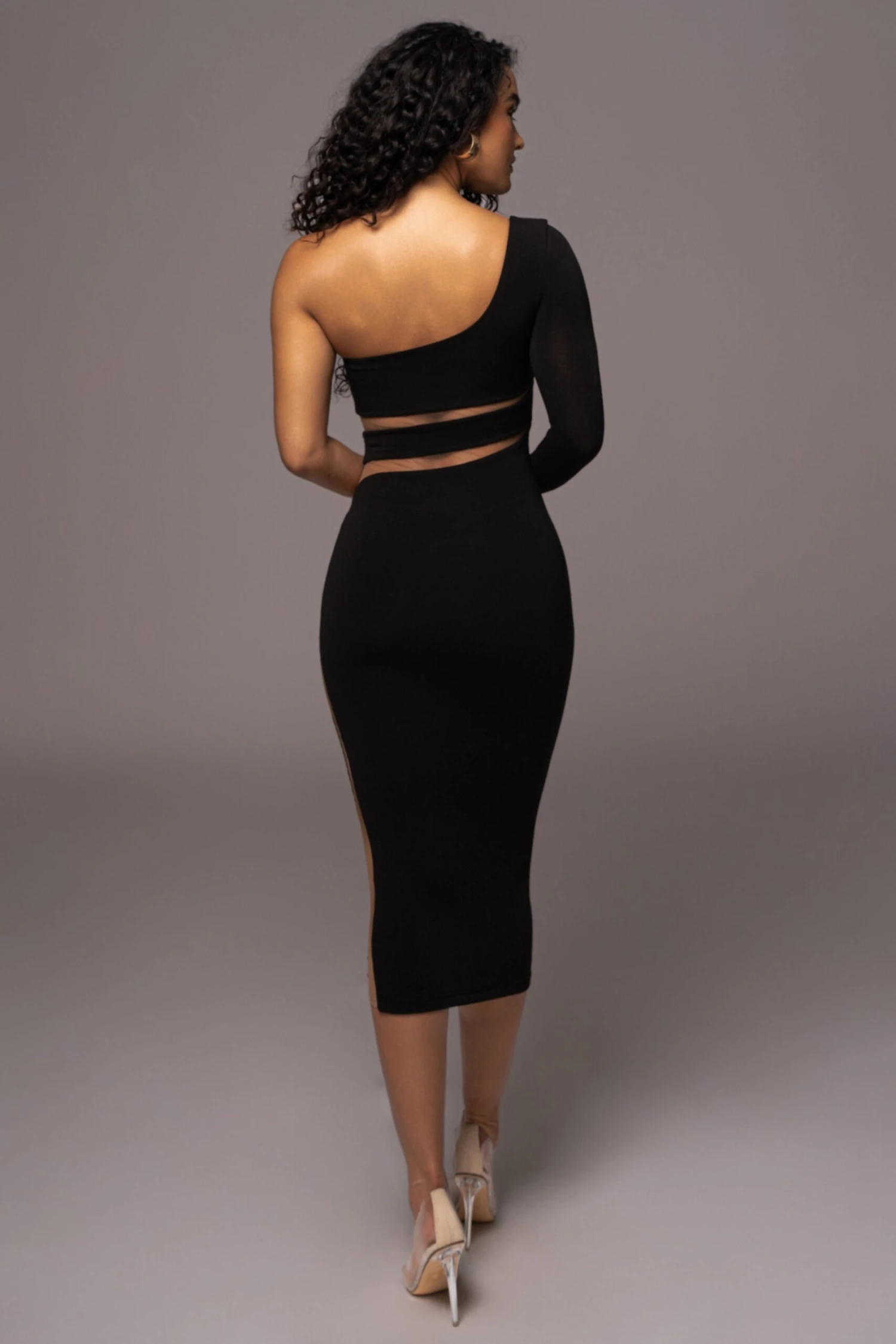 Noir Chase The Night One Shoulder Dress 20 Noir Chase The Night One Shoulder Dress - Image 18