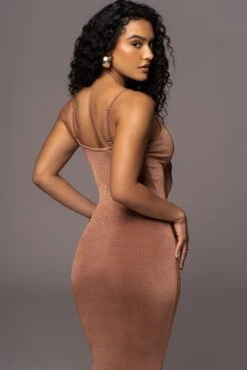 Tan Rosalinda Maxi Dress -Lady Clothing Store PRODUCT JUL192023 NEWRESHOOTS 47