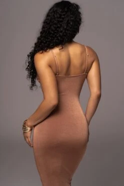 Tan Rosalinda Maxi Dress -Lady Clothing Store PRODUCT JUL192023 NEWRESHOOTS 48