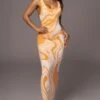 Orange Tropicana Tank Maxi Dress -Lady Clothing Store PRODUCT JUL192023 NEWRESHOOTS 69