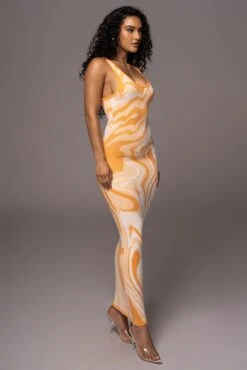Orange Tropicana Tank Maxi Dress -Lady Clothing Store PRODUCT JUL192023 NEWRESHOOTS 70
