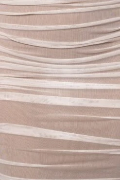 White Denise Ruched Dress -Lady Clothing Store PRODUCT JUL192023 NEWRESHOOTS 90