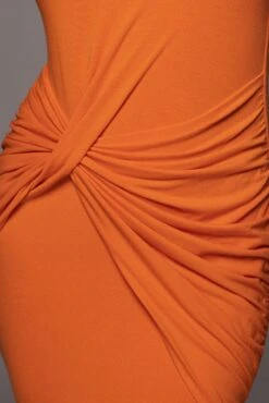 Jluxbasix Orange Modern Lovers Midi Dress 22 Jluxbasix Orange Modern Lovers Midi Dress -Lady Clothing Store PRODUCT JUL222022 BASIX 103