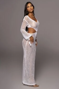White Summer Daze Crochet Maxi Dress -Lady Clothing Store PRODUCT JUL222022 SUMMER3 119