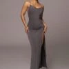 Grey Daniela Cowl Maxi Dress 2 Grey Daniela Cowl Maxi Dress -Lady Clothing Store PRODUCT JUL262023 ASAP 1