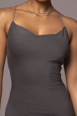 Grey Daniela Cowl Maxi Dress -Lady Clothing Store PRODUCT JUL262023 ASAP 10