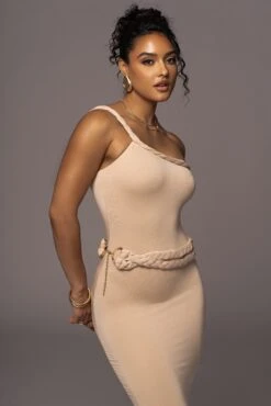 Tan One Of One Maxi Dress -Lady Clothing Store PRODUCT JUL262023 ASAP 50