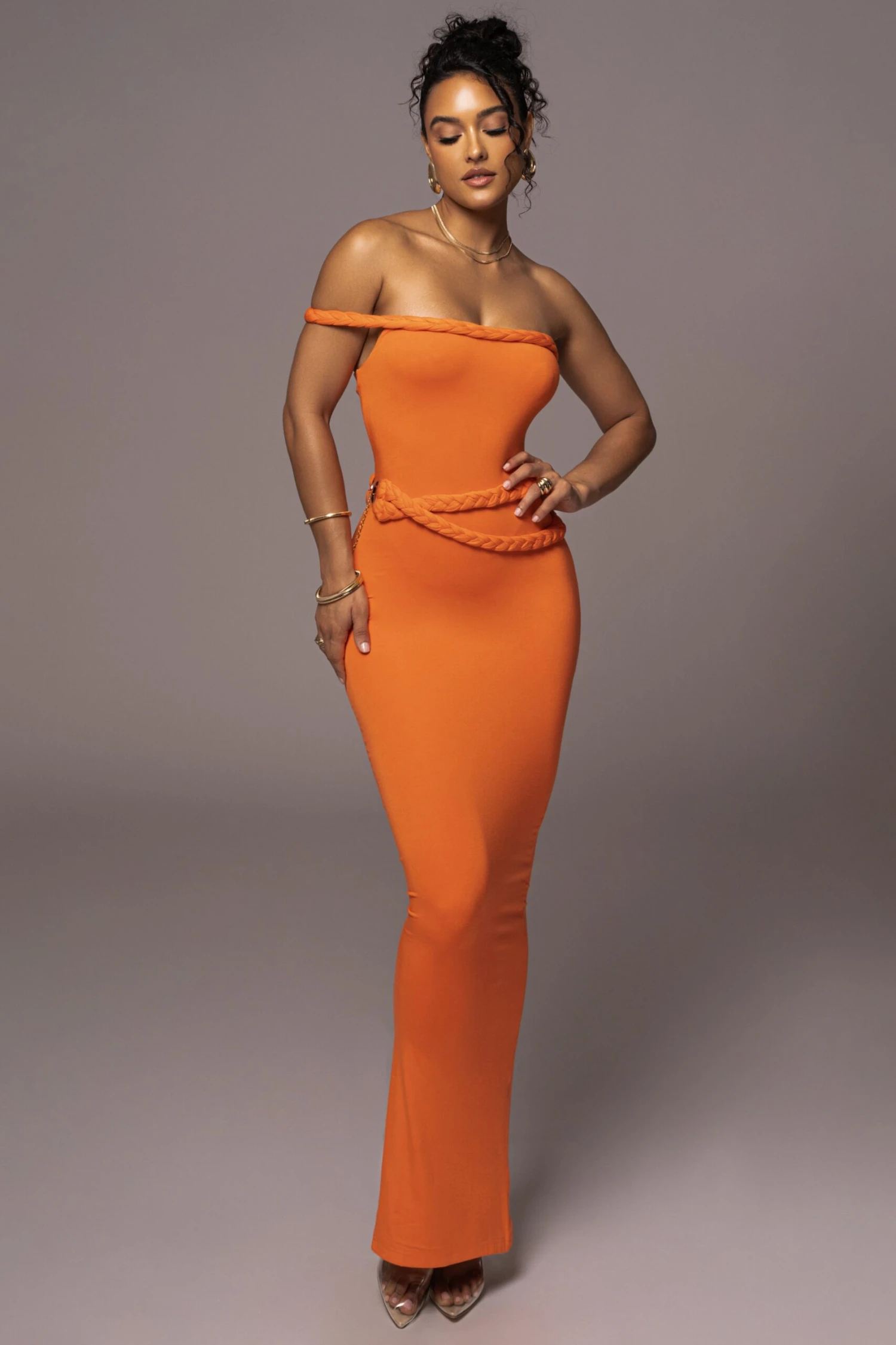Tangerine One Of One Maxi Dress 3 Tangerine One Of One Maxi Dress
