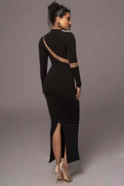 Noir Show Stopper High Neck Dress -Lady Clothing Store PRODUCT JUL262023 AUGDROP12 104