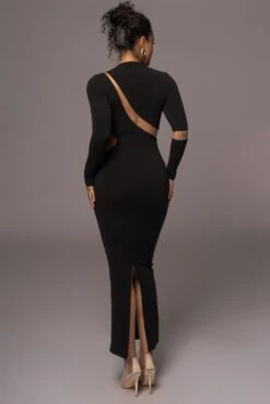 Noir Show Stopper High Neck Dress -Lady Clothing Store PRODUCT JUL262023 AUGDROP12 105