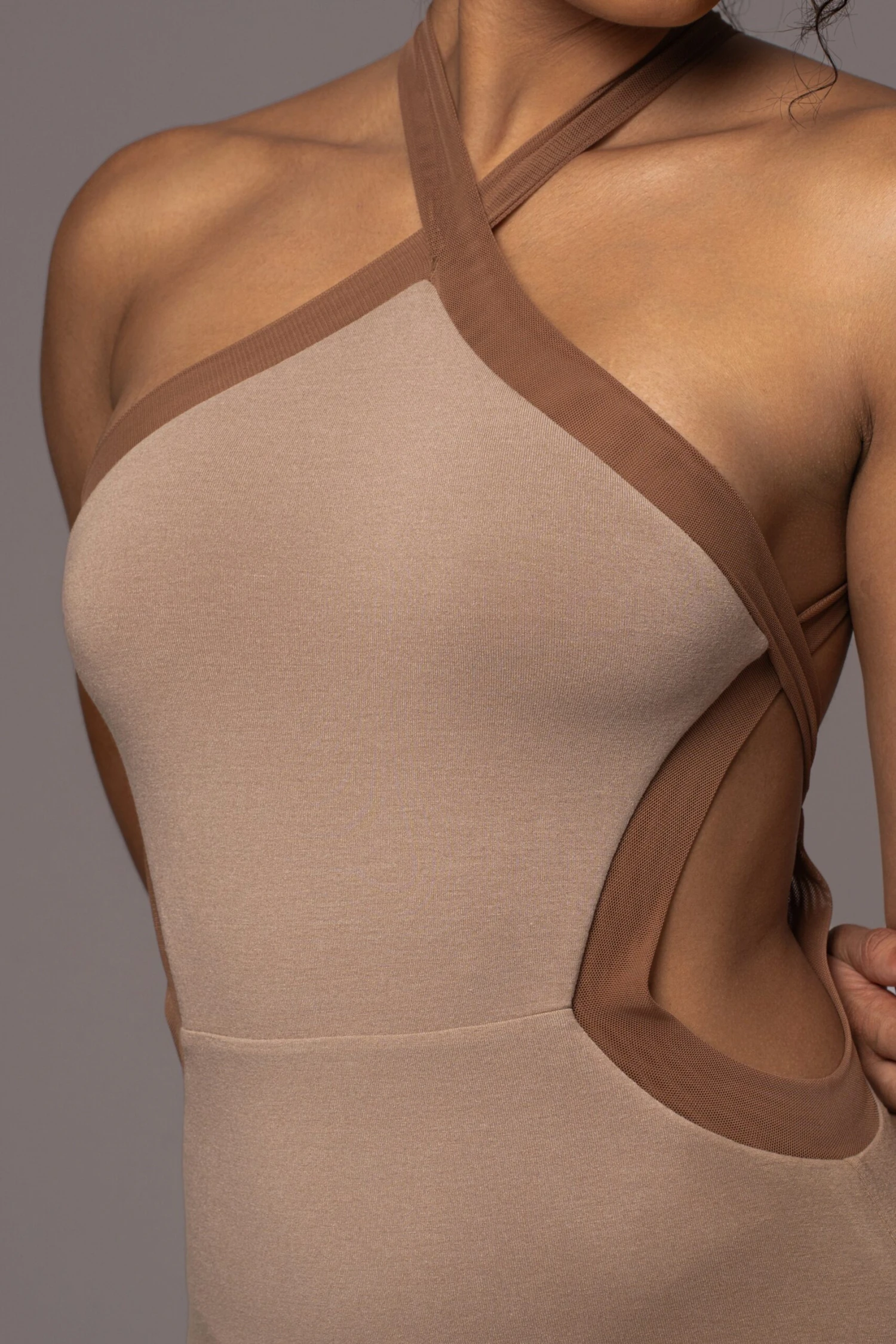 Beige Nights In Milan Maxi Dress 6 Beige Nights In Milan Maxi Dress - Image 4