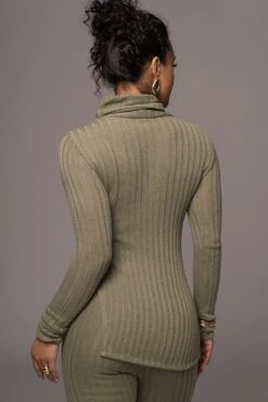 Olive One Call Away Ribbed Turtleneck Top -Lady Clothing Store PRODUCT JUL262023 AUGDROP12 41