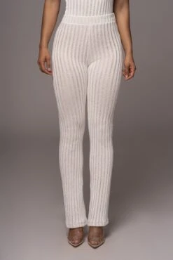 White Better Together Ribbed Pants 12 White Better Together Ribbed Pants -Lady Clothing Store PRODUCT JUL262023 AUGDROP12 51