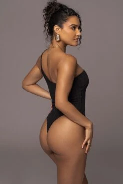 Black Malibu Nights One Shoulder Bodysuit -Lady Clothing Store PRODUCT JUL262023 AUGDROP12 79