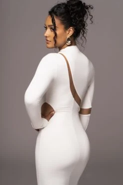 Ivory Show Stopper High Neck Dress 22 Ivory Show Stopper High Neck Dress -Lady Clothing Store PRODUCT JUL262023 AUGDROP12 94