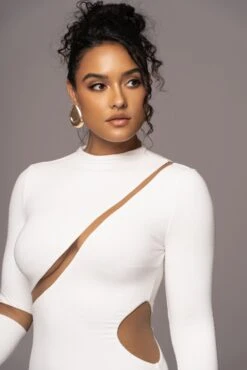 Ivory Show Stopper High Neck Dress 21 Ivory Show Stopper High Neck Dress -Lady Clothing Store PRODUCT JUL262023 AUGDROP12 97