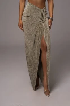 Grey Chosen One Velvet Skirt Set -Lady Clothing Store PRODUCT JUL52023 29