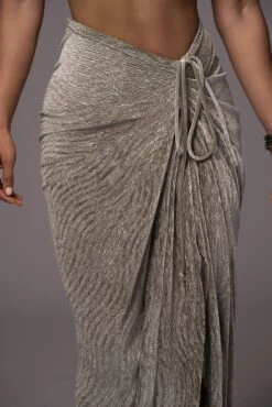 Grey Chosen One Velvet Skirt Set -Lady Clothing Store PRODUCT JUL52023 30