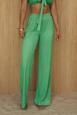 Green Odessa Smocked Pant Set -Lady Clothing Store PRODUCT JUL52023 CROCHET2 102