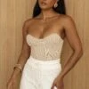 Beige Good Life Tube Top -Lady Clothing Store PRODUCT JUL52023 CROCHET2 215