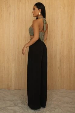 Olive TAKE A SEAT HALTER TOP -Lady Clothing Store PRODUCT JUL52023 CROCHET2 241