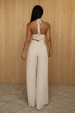 Natural TAKE A SEAT HALTER TOP -Lady Clothing Store PRODUCT JUL52023 CROCHET2 261