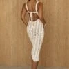 Buttercream Fine Knit Midi Dress -Lady Clothing Store PRODUCT JUL52023 CROCHET2 3