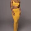 Yellow Time After Time Dress