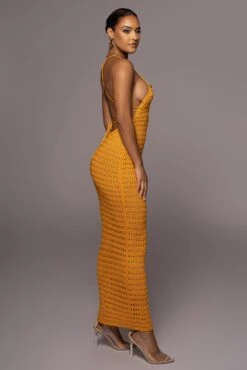 Apricot Palmas Crochet Maxi Dress -Lady Clothing Store PRODUCT JUL72022 SUMMER4 54