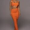 Orange Time After Time Dress 2 Orange Time After Time Dress -Lady Clothing Store PRODUCT JUL72022 SUMMER4 8