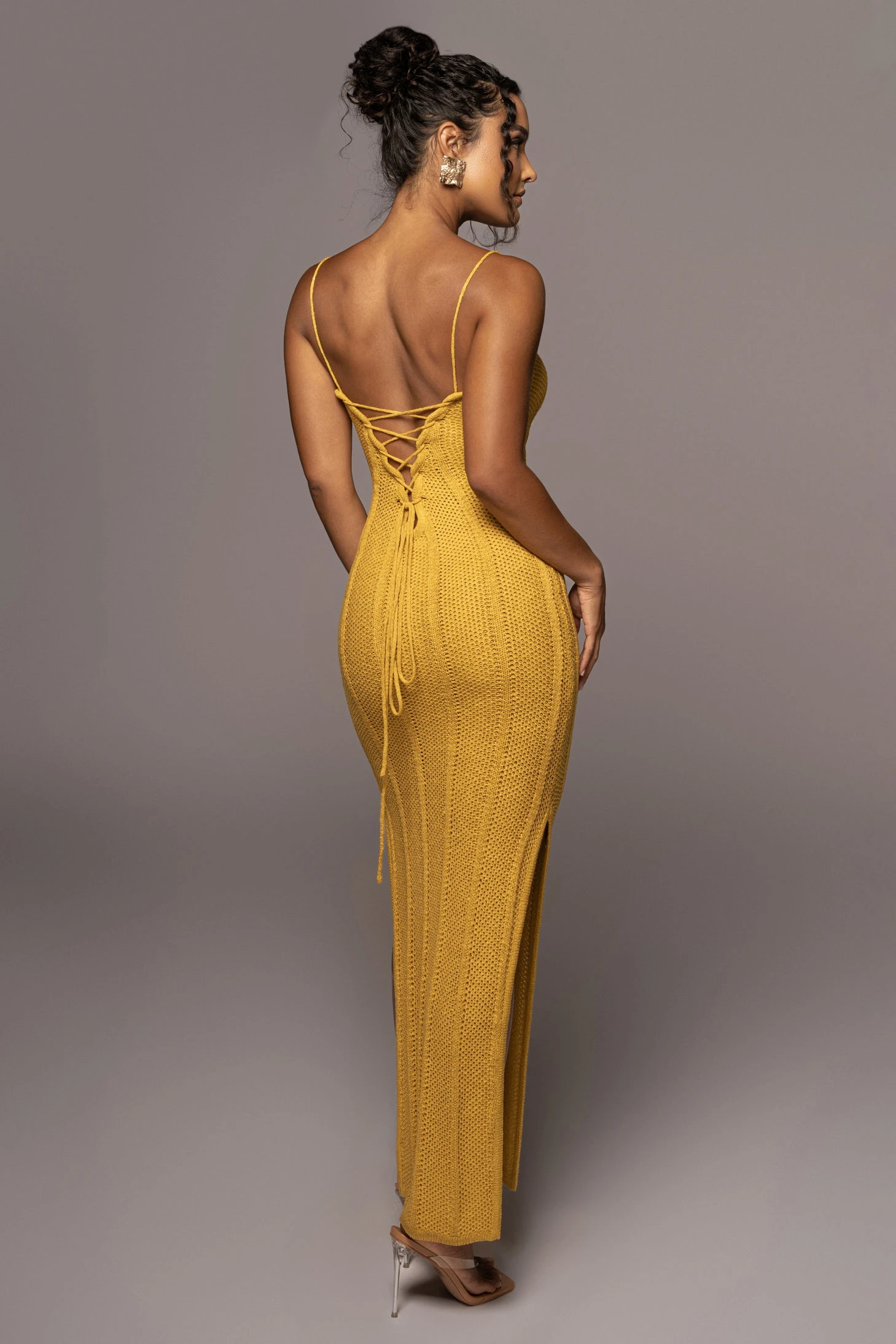 Yellow Cabana Views Crochet Dress 4 Yellow Cabana Views Crochet Dress - Image 2