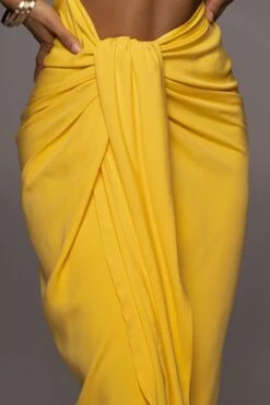 Yellow Sahara Dress -Lady Clothing Store PRODUCT JUN22022 SUMMER3 157