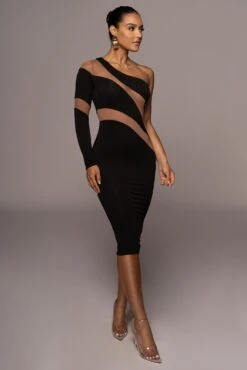 Black Eyes For You Midi Dress -Lady Clothing Store PRODUCT JUN22022 SUMMER3 170