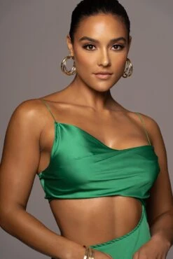 Green Maurine Cutout Dress 26 Green Maurine Cutout Dress -Lady Clothing Store PRODUCT JUN22022 SUMMER3 44