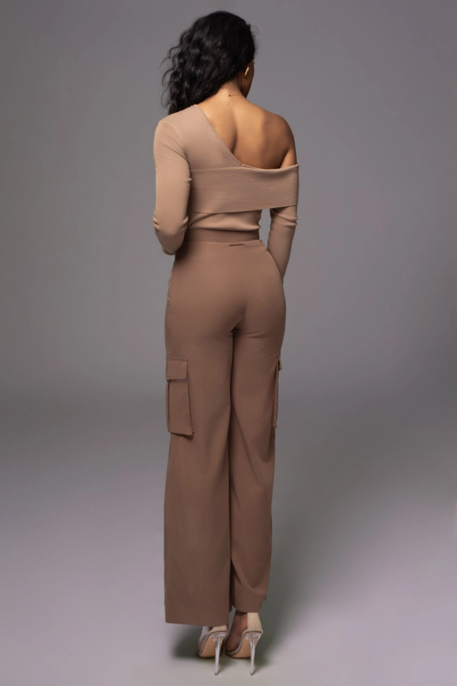 Beige Eve Off The Shoulder Top 7 Beige Eve Off The Shoulder Top - Image 5