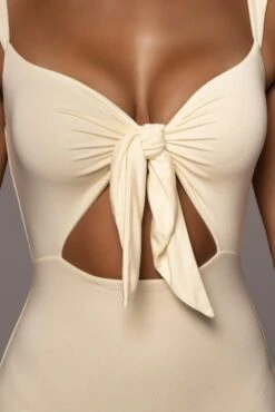 Buttercream Unica Front Tie Dress 10 Buttercream Unica Front Tie Dress -Lady Clothing Store PRODUCT JUNE14 SUMMER2 23