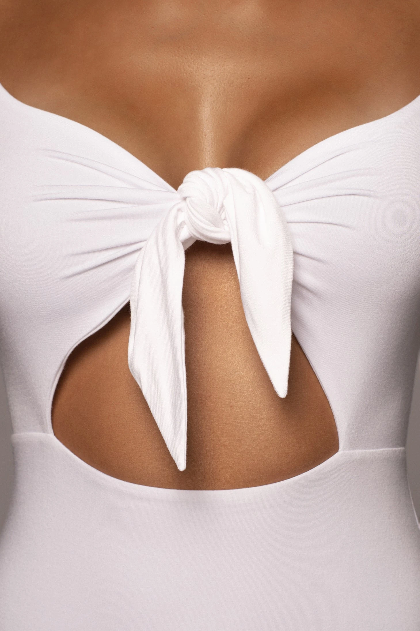 Ivory Unica Front Tie Dress 9 Ivory Unica Front Tie Dress - Image 7