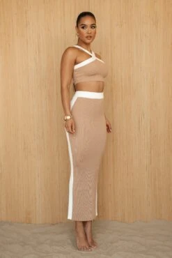 Tan Heartbreaker Two-Piece Skirt Set 13 Tan Heartbreaker Two-Piece Skirt Set -Lady Clothing Store PRODUCT JUNE272023 CROCHET 128