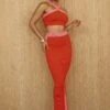 Red Heartbreaker Two-Piece Skirt Set -Lady Clothing Store PRODUCT JUNE272023 CROCHET 141