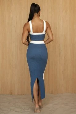 Navy Heartbreaker Two-Piece Skirt Set 25 Navy Heartbreaker Two-Piece Skirt Set -Lady Clothing Store PRODUCT JUNE272023 CROCHET 153