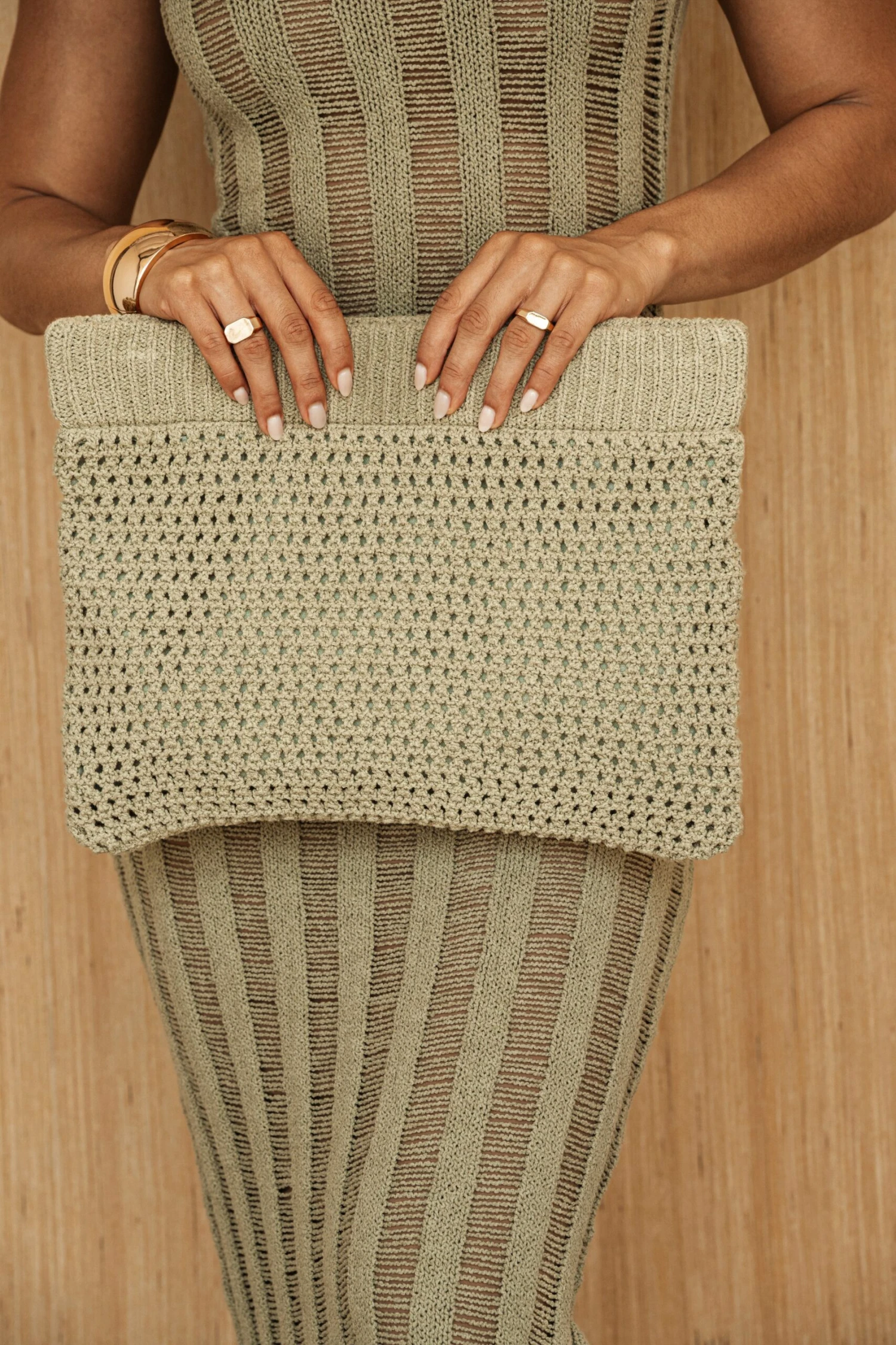 Moss Lolita Crochet Clutch:OS 5 Moss Lolita Crochet Clutch:OS - Image 3