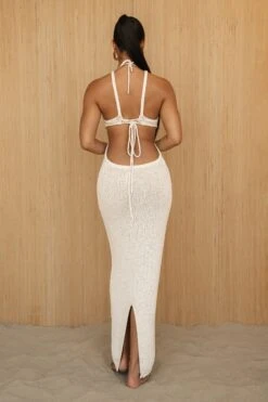 Buttercream Serenity Cutout Midi Dress -Lady Clothing Store PRODUCT JUNE272023 CROCHET 271
