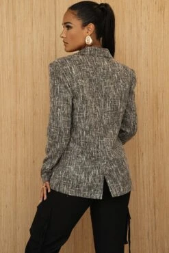 Black Cyra Tailored Linen Blazer 17 Black Cyra Tailored Linen Blazer -Lady Clothing Store PRODUCT JUNE272023 CROCHET 40