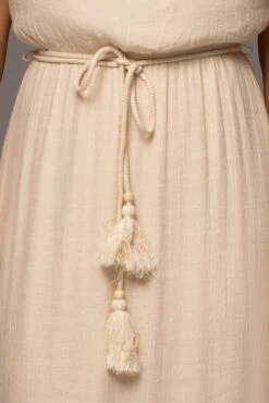 Beige Del Sol Linen Maxi Dress -Lady Clothing Store PRODUCT JUNE72023 JUNEDROP1 10